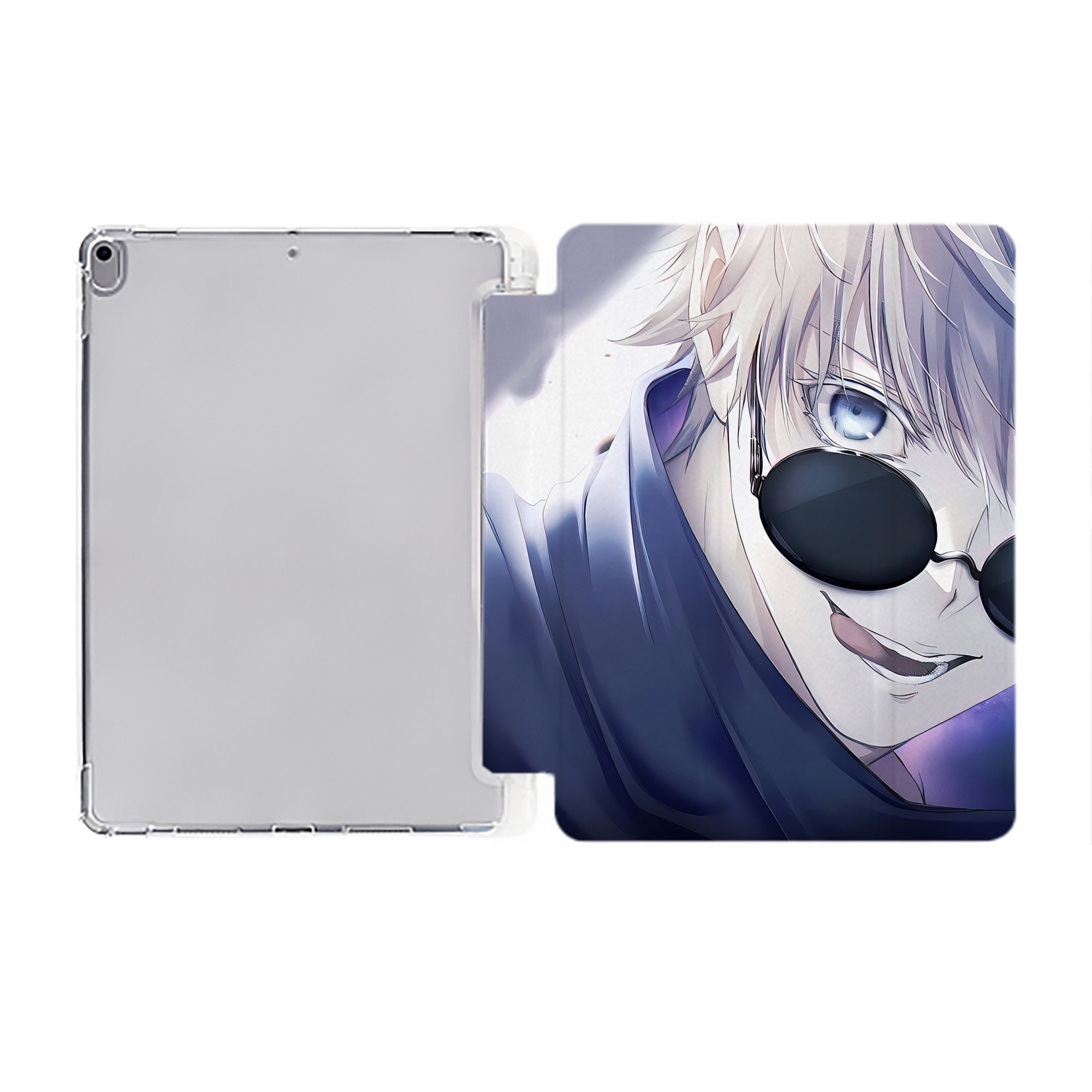 （画像用） SPY×FAMILY间谍家家酒 IPad ケース ペン収納付き 三つ折りスタンド PUレザー×シリコン 対応機種9.5/10.5/10.9インチ